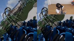 ✌ Американские горки в виртуальной реальности     Virtual Reality Roller Coaster