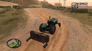 GTA San Andreas Прицеп Для Трактора #2