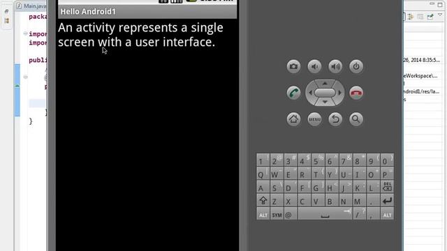 Lesson 01 Android Project Development Tutorial Activity Text View onCreat @Python4cbsetutorial
