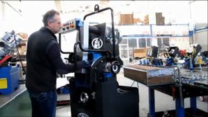 OMCA Art. 920 (SMF 920) Кромкофрезерный станок для "рюмочной" разделки кромок.