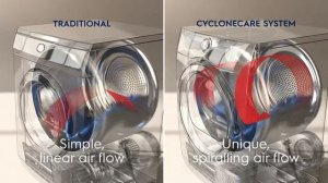 CycloneCare System even your Delicates, evenly Air-Dried, Electrolux, Tumble Dryer