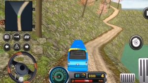 Uphill Off-road Bus Driving Simulator- #gm uphill bus new fanny driving video - Android gameplay