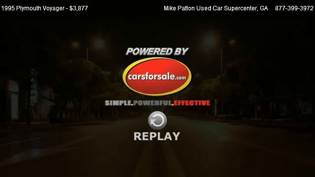 1995 Plymouth Voyager SE - for sale in LaGrange, GA 30241 смотреть онлайн