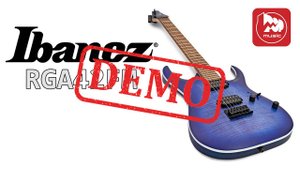 Электрогитара IBANEZ RGA42FM-BLF - демонстрация звучания