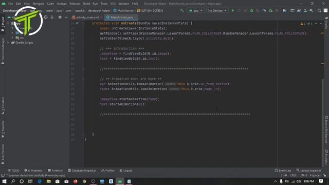 How to create a Splash Screen | Splash Screen Android Studio | Android apps welcome screen in 2021