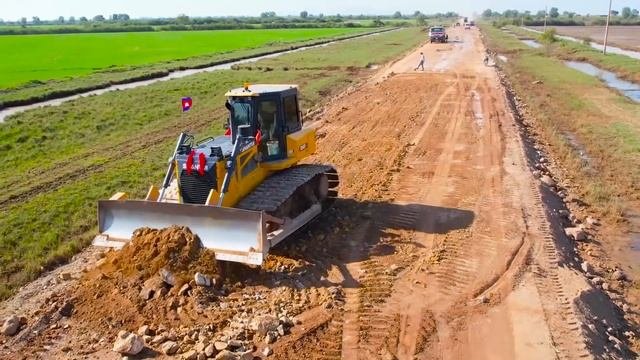 Строительство,восстановление дороги продолжение