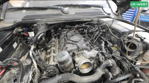 Редкий двигатель Land Rover 5.0 атмосферный бензин. Редкий случай отказа.