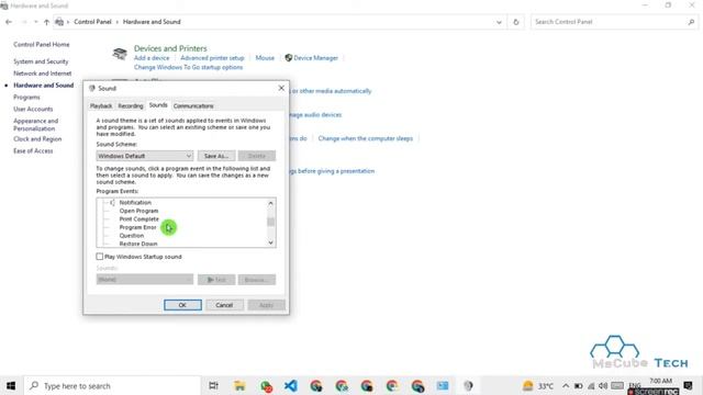 How to enable Mouse click sound in windows 10 | Sound click #mouse #mscubetech смотреть онлайн