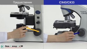 Преимущества Olympys CX33/CX43 с предыдущей моделью