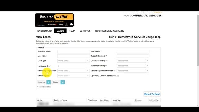 How to Pull Truck Season Prospects from Dealer Leads System