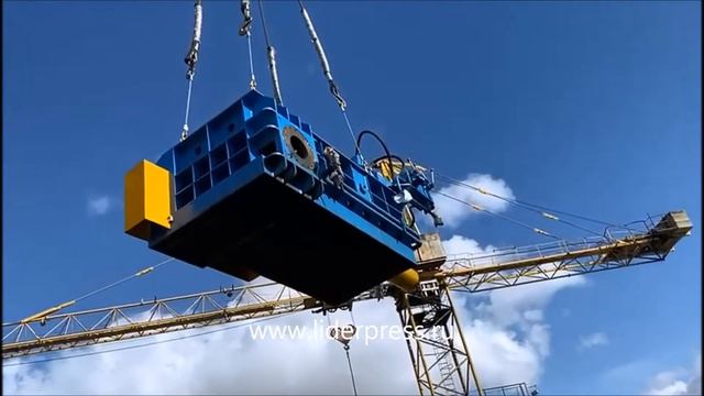 Отгрузка прессов для металлолома. Весна 2021.
