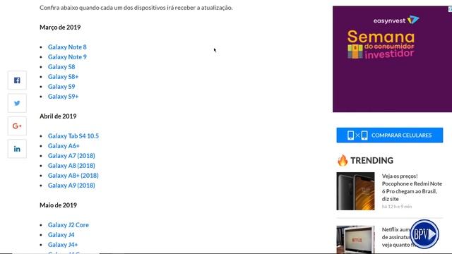 Quais APARELHOS da Samsung Receberão o Novo Android 9 Pie смотреть онлайн