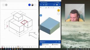 Onshape no celular (Desenho CAD no celular)