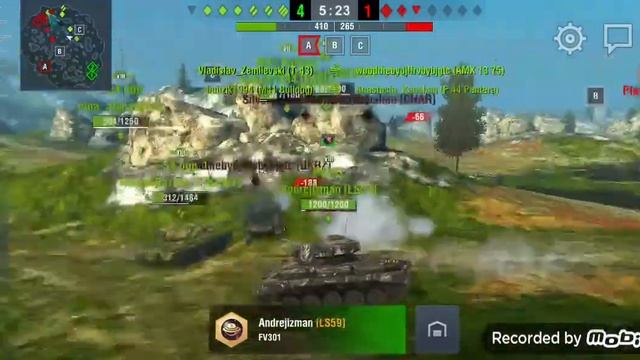 Обзор на ПТ Jpanther World Of Tanks Blitz честный обзор смотреть онлайн