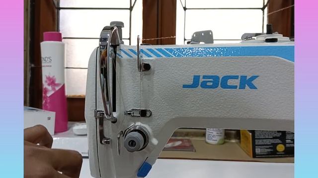 @MeenaKiran vlogs@#Jack# f5 #machine #లోకి దారం ఎక్కించే విధానము# смотреть онлайн
