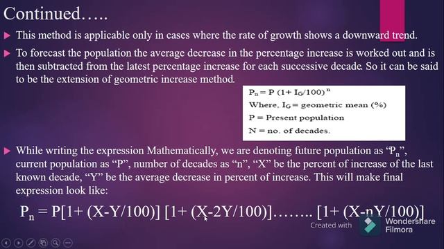 Environmental Engineering: Population Forecasting: Decreasing rate of growth method смотреть онлайн