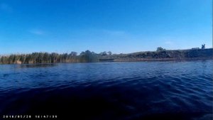 Експерементирую с водным копом. Ловлю раков, тестирую камеру.
