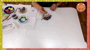 Мастер-класс "Рисуем вилками" (Нетрадиционные техники рисования) (видео)