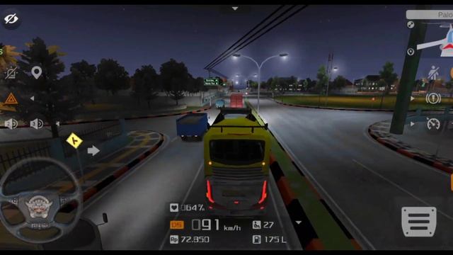 Night Driving in Bus Simulator Indonesia GamePlay 2024 смотреть онлайн