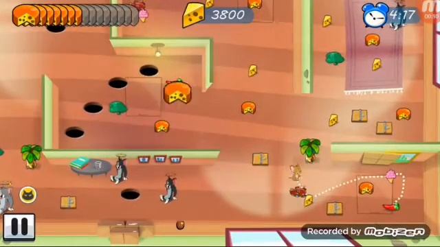 Android game Tom and Jerry mouse maze level 8 Bedroom B 15