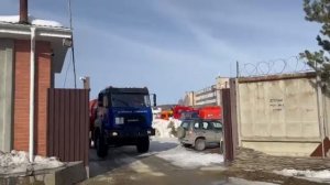 Отгрузка автоцистерны АКН-10 на бескапотном шасси Урал 4320-80 (Евро-5)