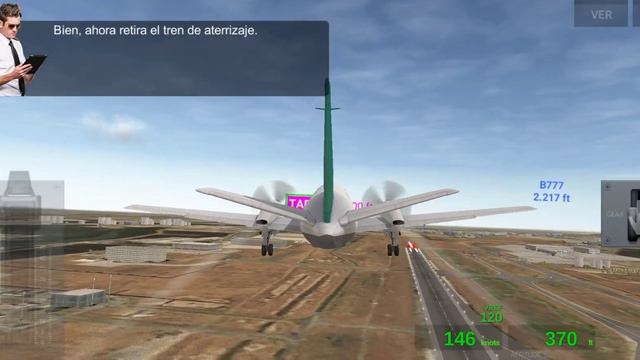 Airline Commander SAAB 340 Takeoff