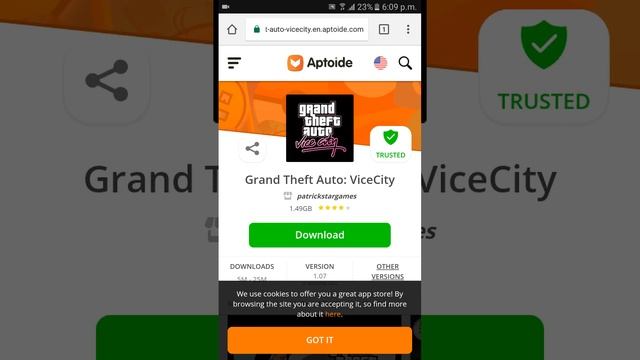 How to download gta vice city on android by aptoide for freeeeeeee 100% working check it out смотреть онлайн