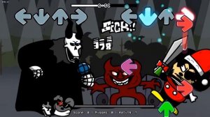 Friday Night Funkin' VS Mokey - Christmas Hope Song (Krampus vs Mokey Krima) (FNF Mod Hard)