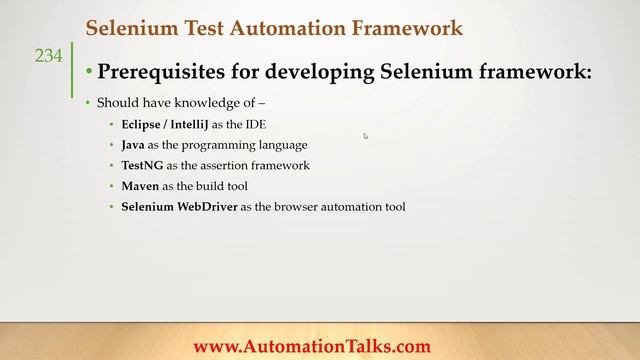 Selenium Framework Basic -1. Introduction to course смотреть онлайн