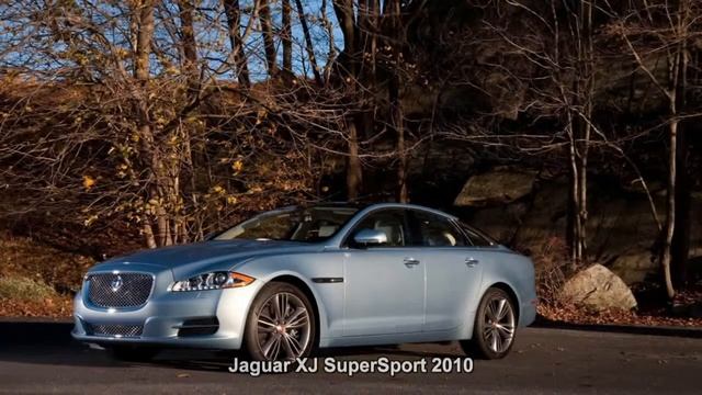 #783. Jaguar XJ SuperSport 2010 (классное видео) смотреть онлайн