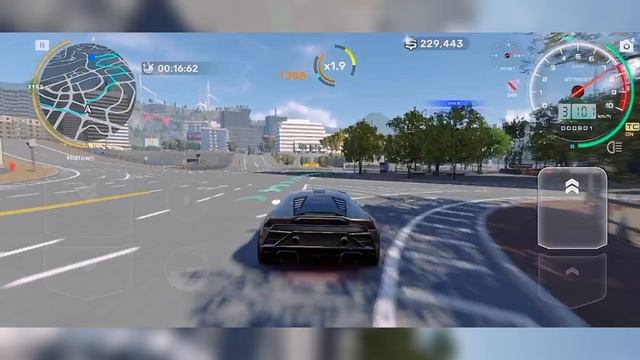 Single Sprint All Race Lamborghini Huracán Evo  1.2.2  CarX Street Android 2024