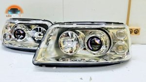 Volkswagen Multivan тюнинг фары. Фары светодиодные для Volkswagen Caravelle.