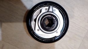 заметна фрикционного кольца на снегоуборщике хютер 8100.часть 5