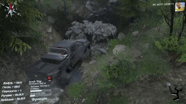 [Spintires]#27 2012 Dodge 5500 Dually VS 95 GMC Crewcab Dually смотреть онлайн