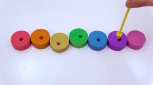 Как сделать радужный шприц с помощью кинетического песка ASMR - Bon Bon