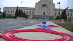 Juguetes de Trenes Micky Mouse Train visit Nebraska State Capitol at Lincoln 02046 es