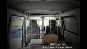 Small Cargo Vans for Sale Near Me - Minibus 2 Seats for Loading Big Cargo - KINGSTAR Minibus