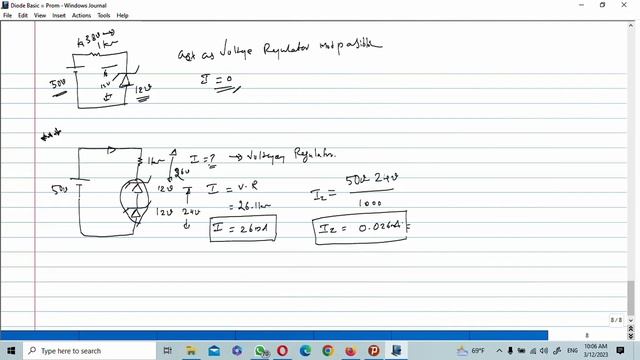How to Solve the Zener Diode Circuits Explained With Suitable Gate Examples Part 6 смотреть онлайн