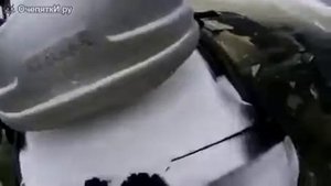 Утопили свою машину на рыбалке