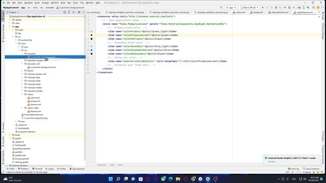 كيف تغير ايقونة تطبيق الاندرويد android studio how to change app icon смотреть онлайн