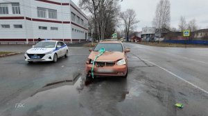 ДТП с участием двух легковых автомобилей.