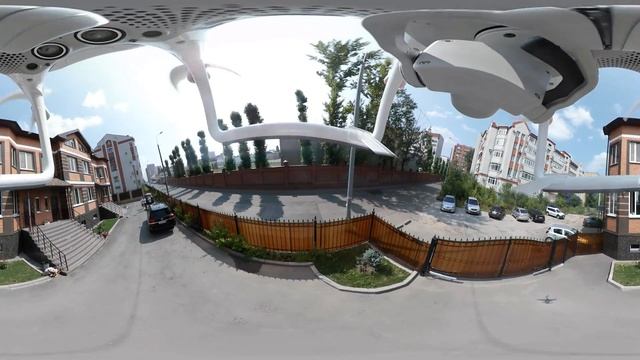 Samsung Gear 360 приделали к DJI Phantome 4 смотреть онлайн