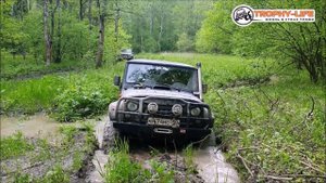 УАЗ Хантер на порталах TIBUS УАЗ Хантер ТИБУС 4x4 off-road Trophy-life бездорожье Трофи-лайф 2020
