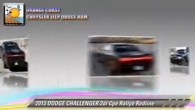 2013 DODGE CHALLENGER 2dr Cpe Rallye Redline - Costa Mesa смотреть онлайн