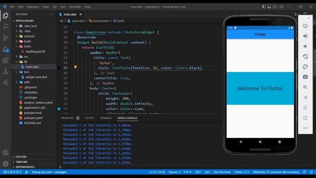 07 -  Flutter App Bar Tutorial: Navigation and Layout Design | Course FLutter بالعربي