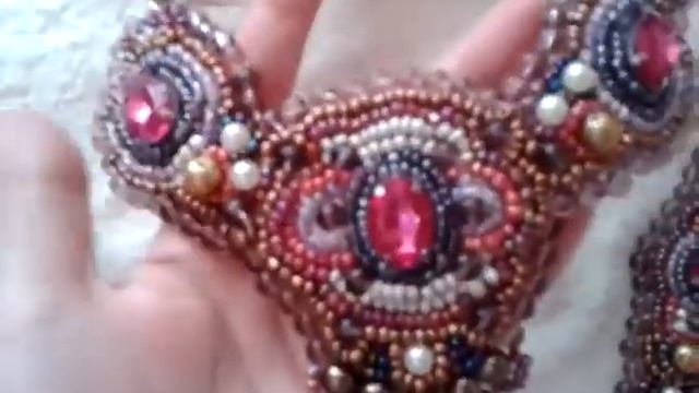 Ручная работа!Комплект "Малиновый рай" смотреть онлайн