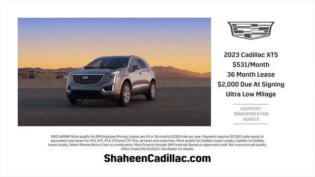 Shaheen Cadillac May 2023 XT5 30 Second смотреть онлайн