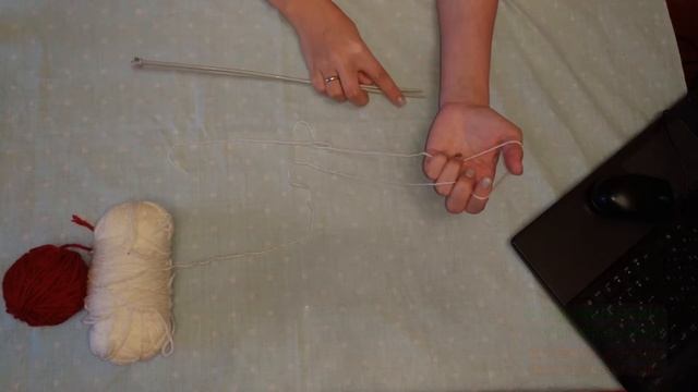 Методы набора петель спицами.Воздушный и классический методы. смотреть онлайн