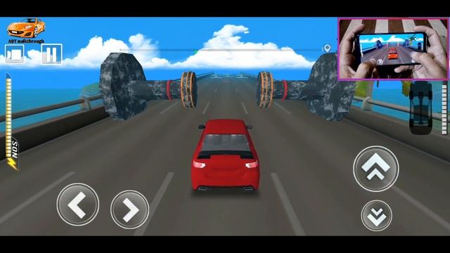 Speed Bumps car Challenge driving Honda car with Handcam смотреть онлайн