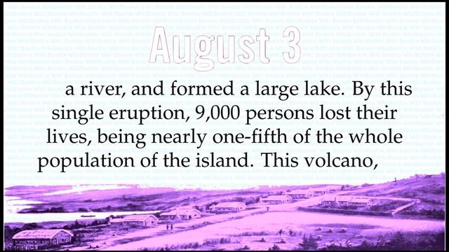 AUGUST 3 - Today in History смотреть онлайн